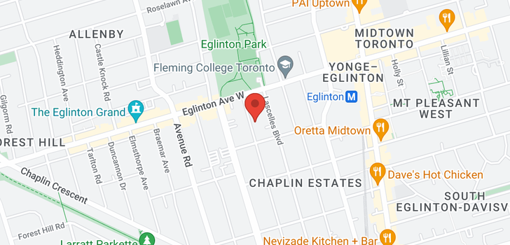 map of 141 EASTBOURNE AVE